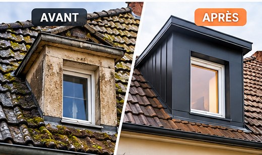 Illustration de rénovation autour d’une cheminée