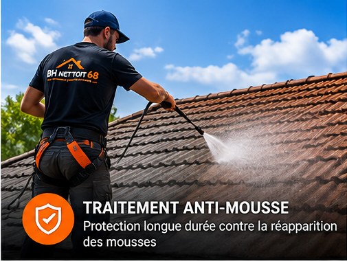 Détail de zinguerie de toiture